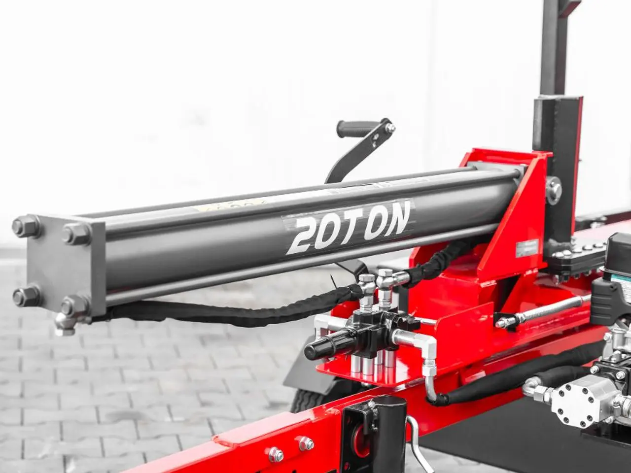 Billede 10 - WoodMaster CWM20B – 20 ton benzin brændekløver (lodret)