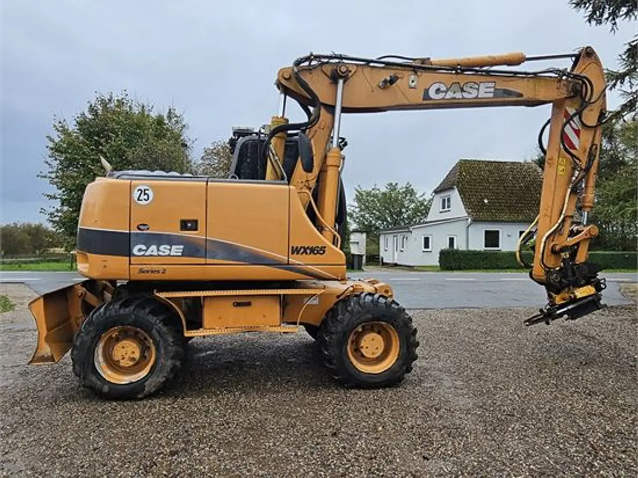 Billede 6 - Case WX165 series 2 - 18 ton - Engcon rototilt