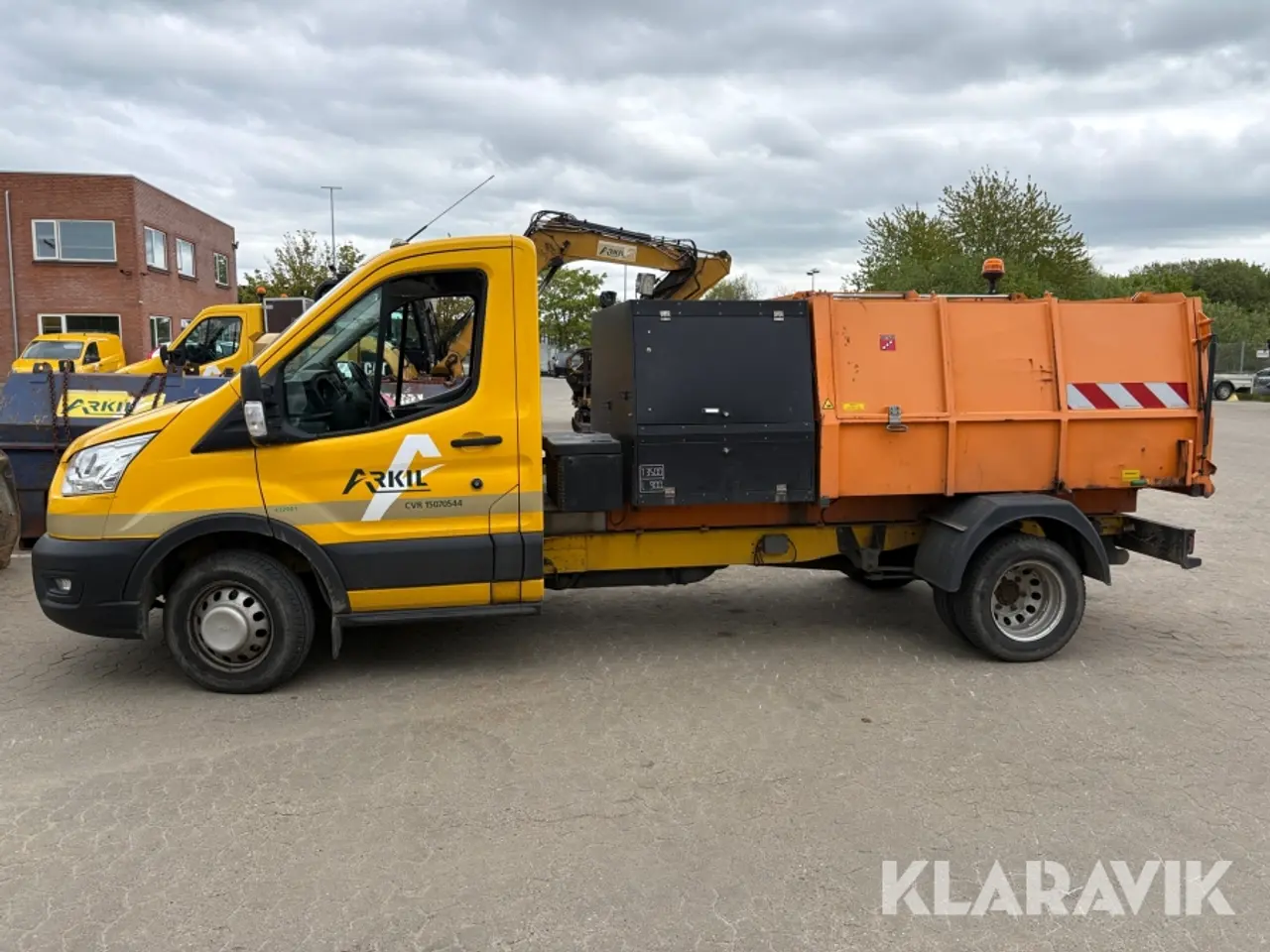 Billede 2 - Komprimatorbil Ford Transit 2.0 TDCi RWD Chassis med komprimator