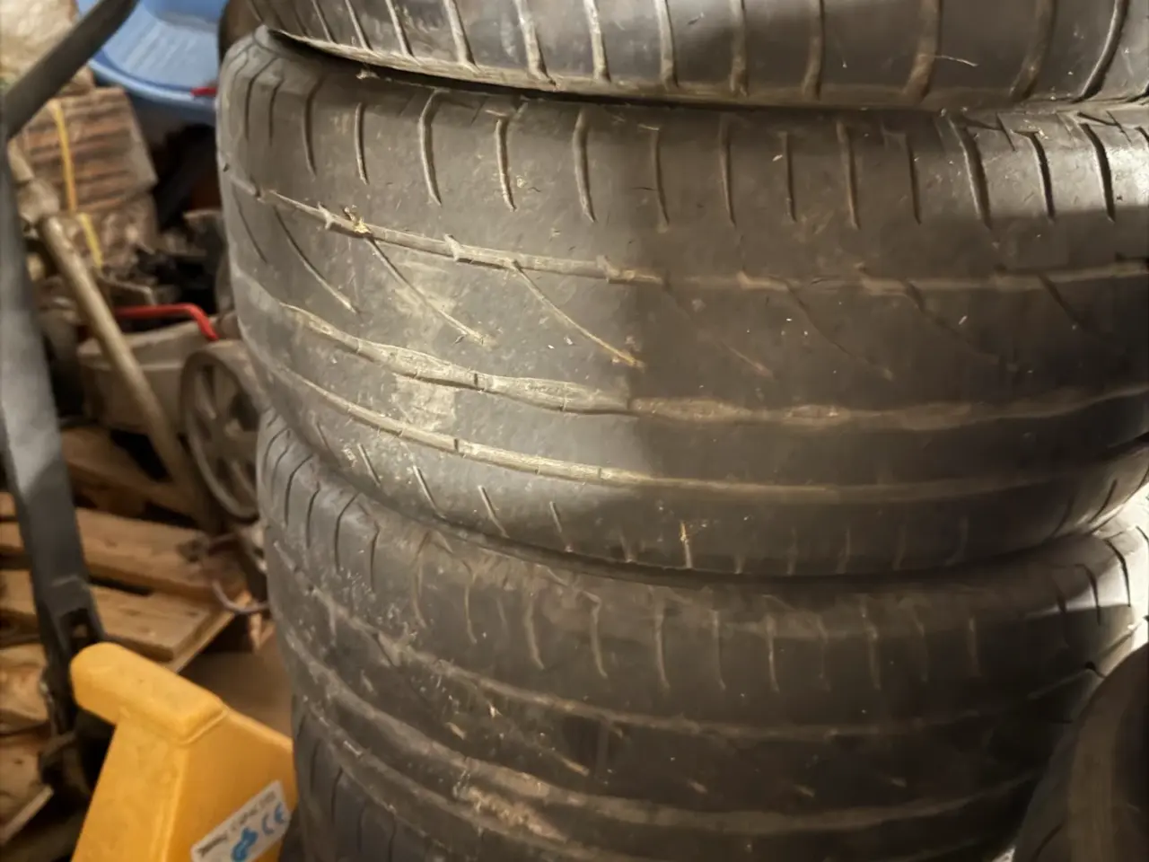 Billede 3 - Originale VW Dover 17” alufælge med sommerdæk