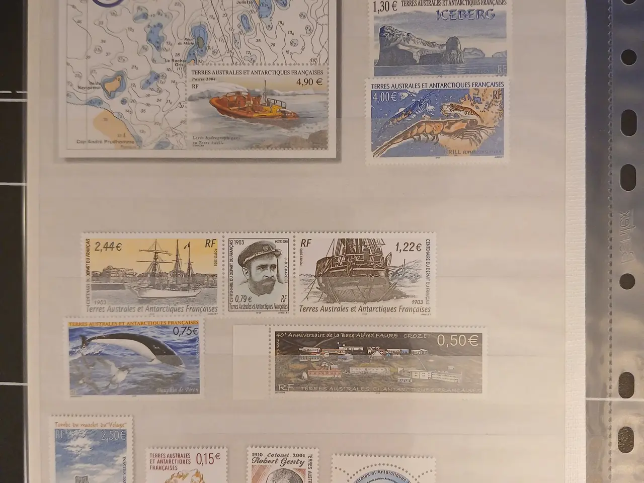 Billede 2 - Fransk Antarktis (229) 1 planche