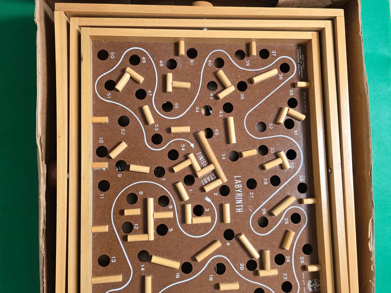 Billede 2 - Gammelt Labyrinth spil med æske