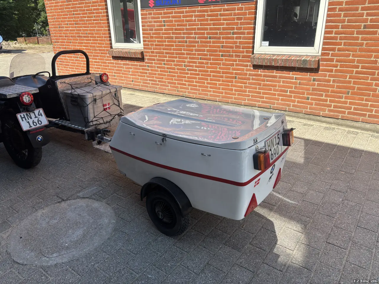 Billede 6 - BMW R 80 GS m sidevogn og trailer