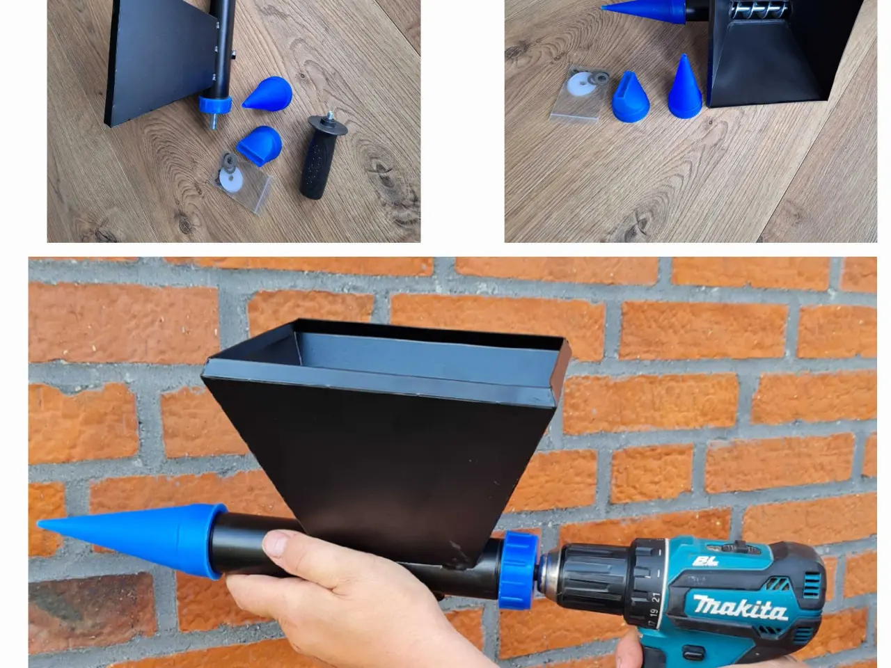 Billede 1 - Mørtelfugepistol 4 stk tilbage 