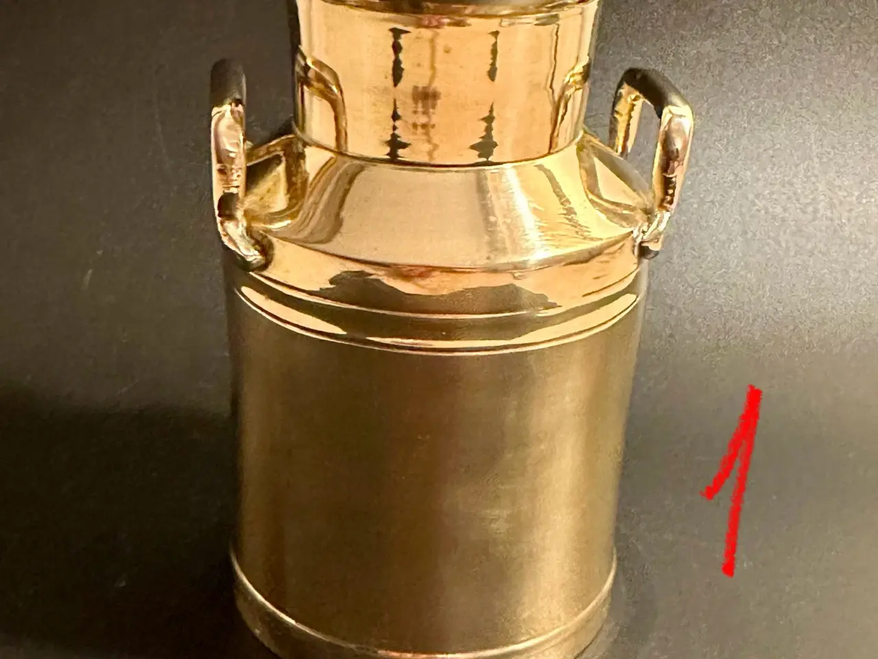 Billede 2 - Antikke miniature genstande af messing sælges