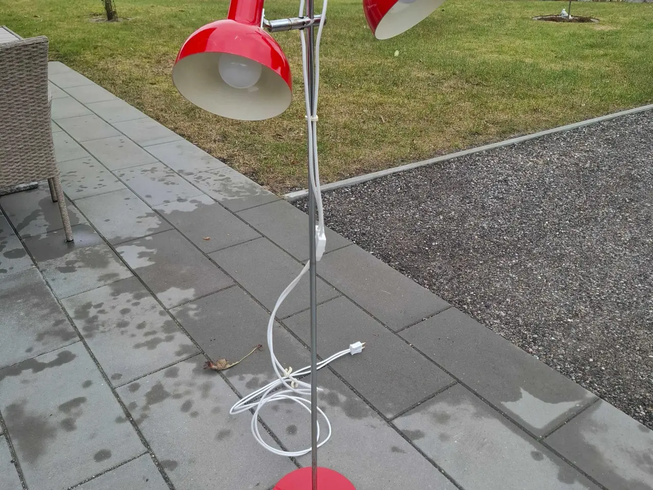 Billede 2 - Retro gulvlampe sælges.