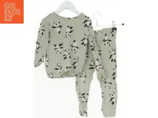 Børnesæt med panda print fra Zara (str. 104)