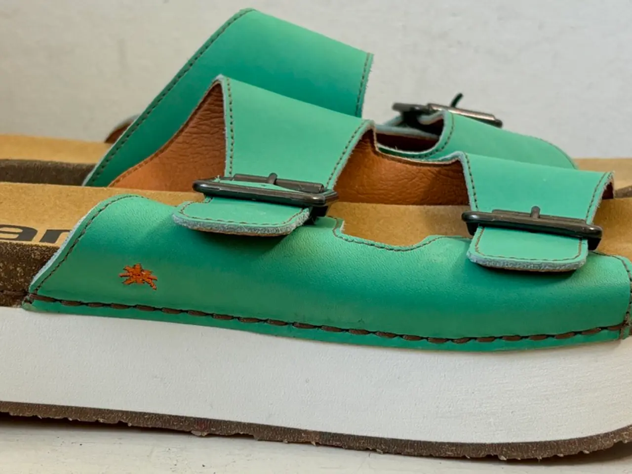 Billede 4 - Art*, grønne sandaler/slippers, str 41