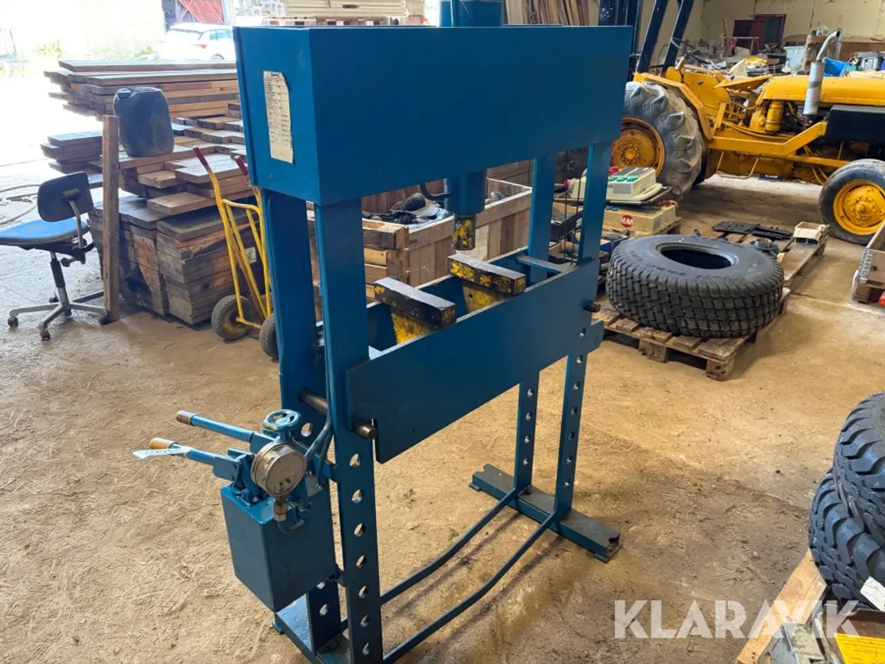 Billede 2 - Værkstedspresser Compac Hydraulik A/S HP40