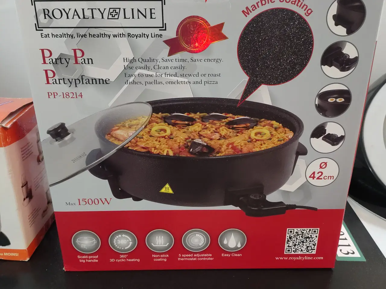 Billede 1 - Party Pan, ubrugt ROYALTY LINE