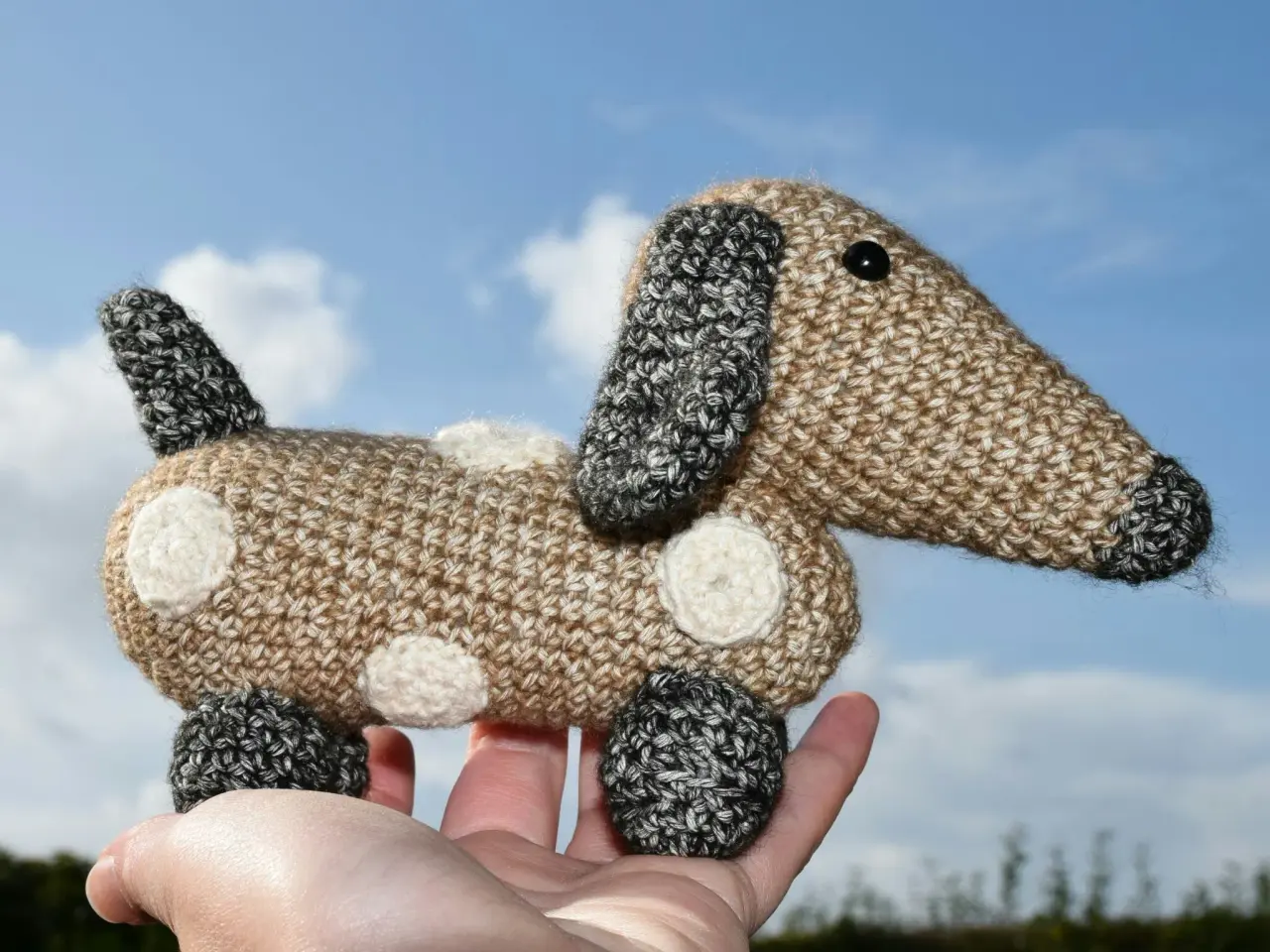 Billede 8 - Hæklede gravhunde, mini