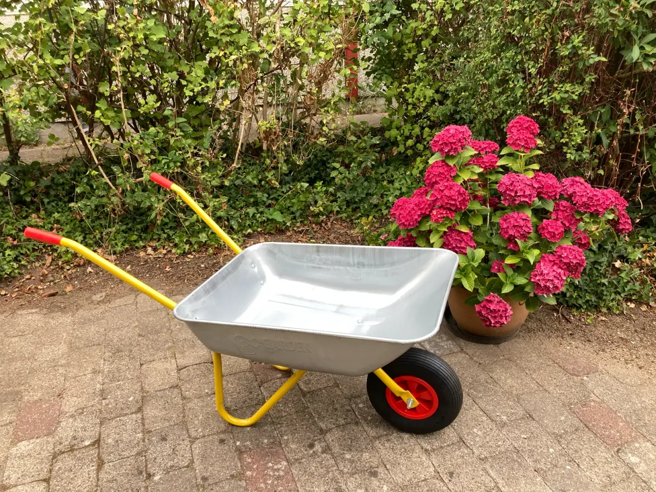 Billede 1 - Trillebør, 80l 100kg.
