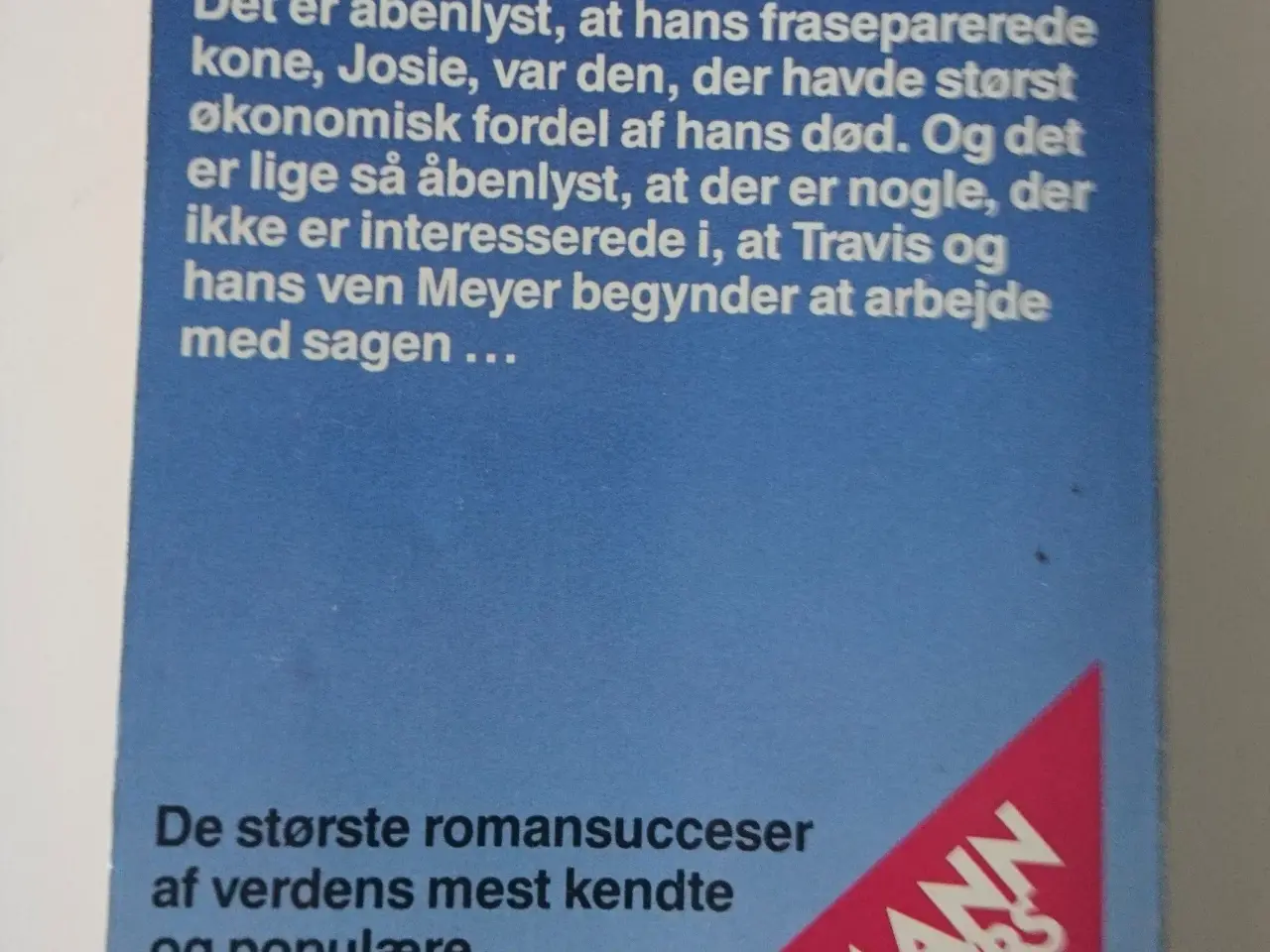 Billede 2 - Over alle bjerge. Af John D. MacDonald