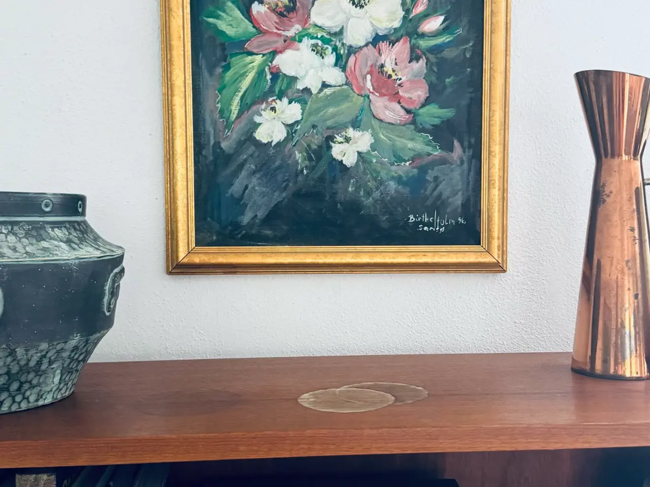 Billede 2 - Maleri blomster
