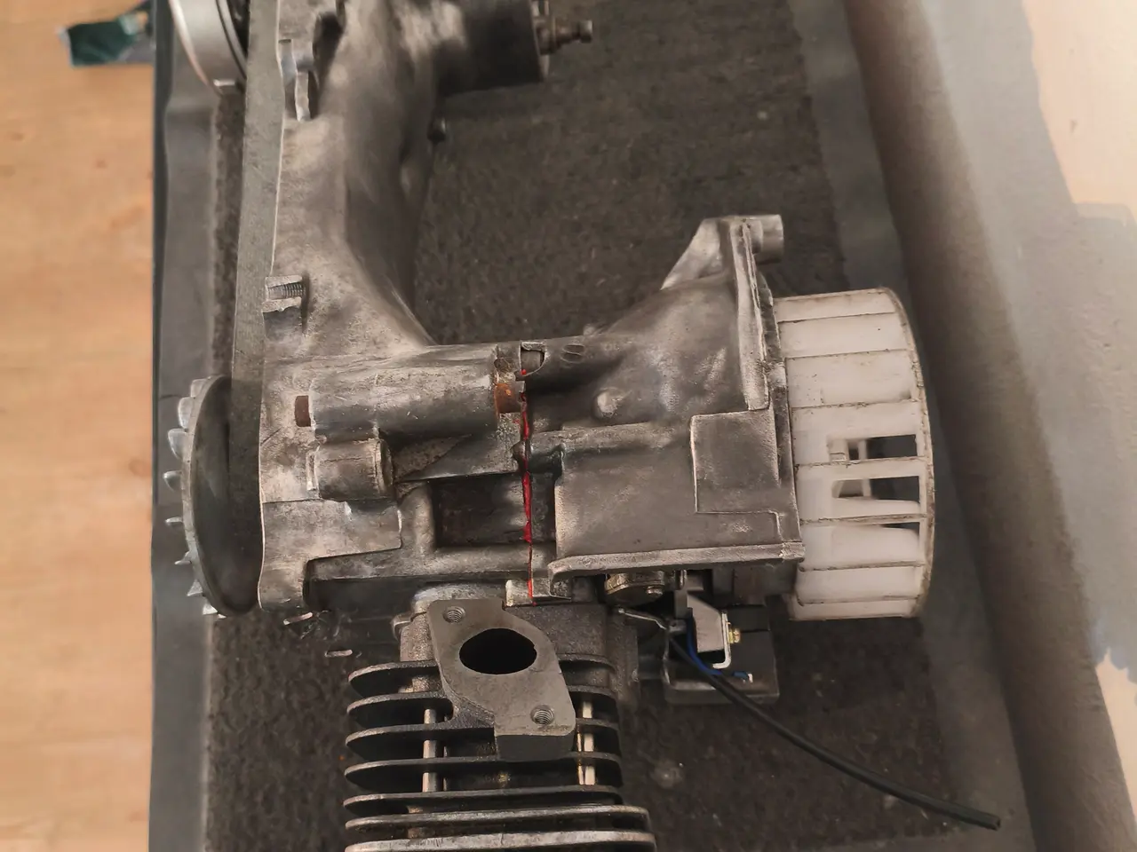 Billede 9 - kort minarelli 50cc motor med kick &Baghjul