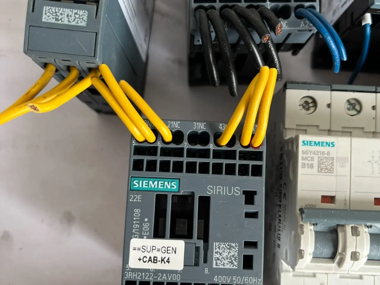 Billede 7 - Siemens Sirius Contactors, Mcbs And Auxiliary /