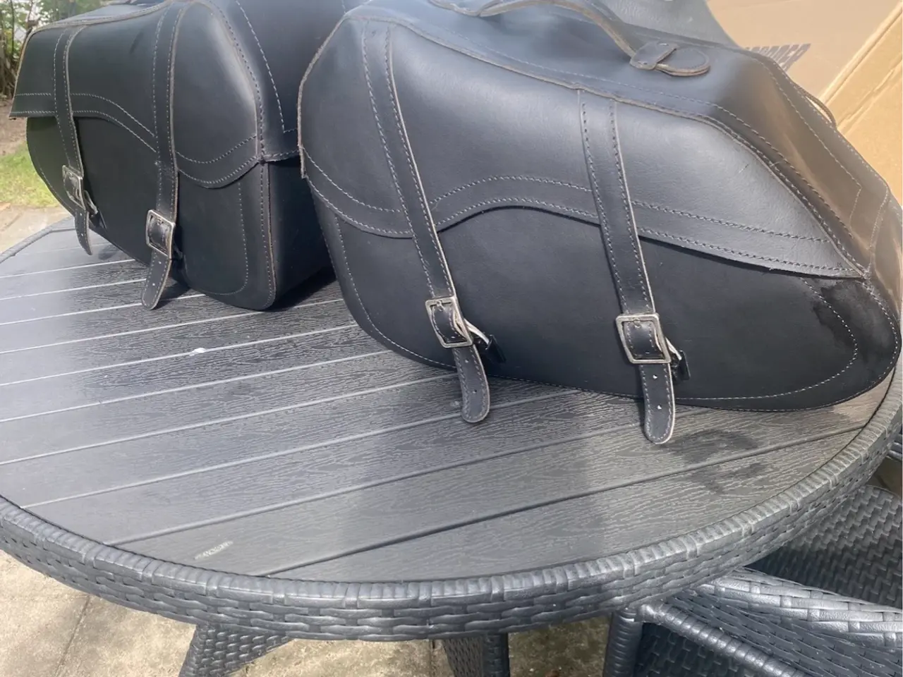 Billede 5 - HELD sidetasker læder