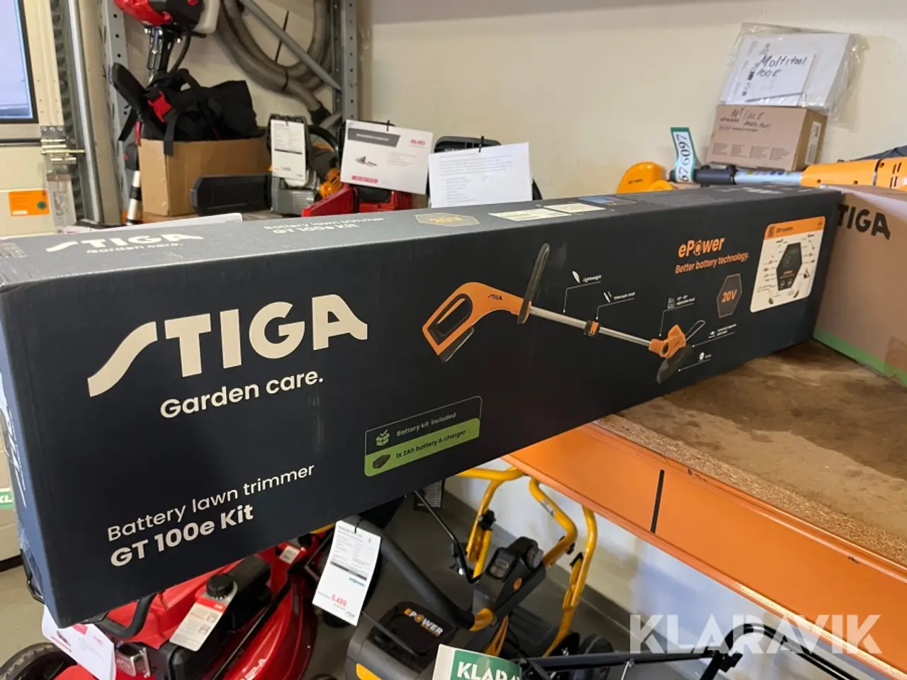 Billede 7 - Græstrimmer Stiga GT 100e Kit