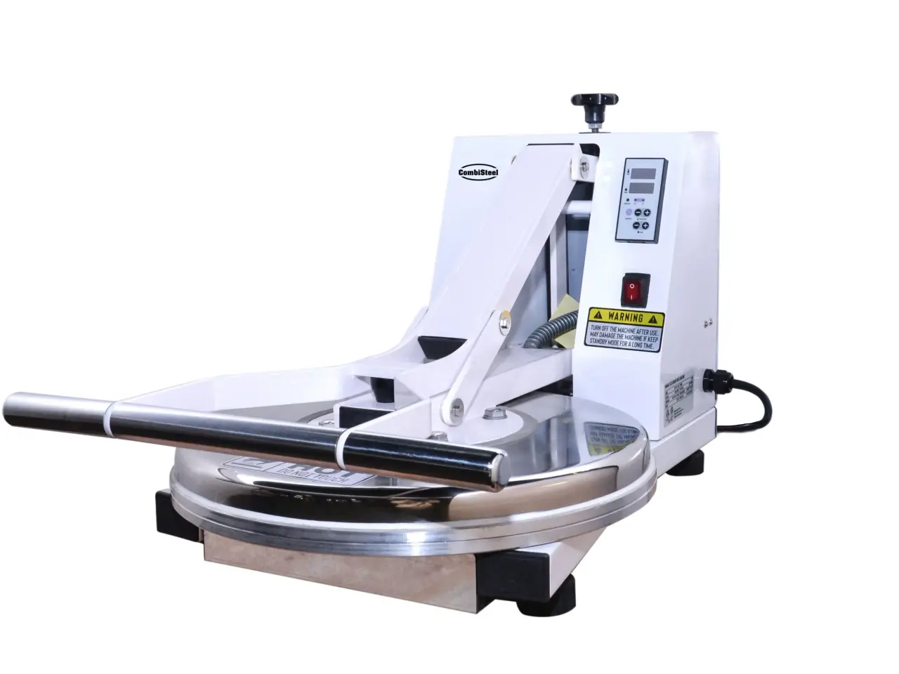 Billede 1 - Pizzapresser – Ø 45 cm – Opvarmet Topplade– 1,2 kw