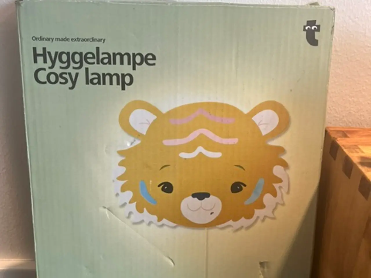 Billede 2 - Sød tiger-hyggelampe fra Flying Tiger (som ny)