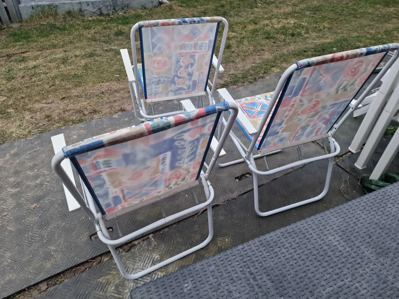 Billede 2 - Campingklapstole 3 stk 