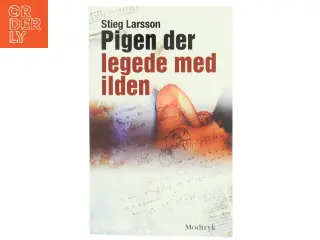 Pigen der legede med ilden bog fra Modtryk