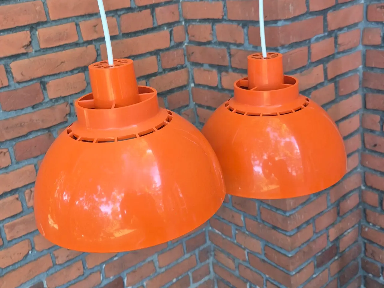 Billede 1 - Minisol i varm orange