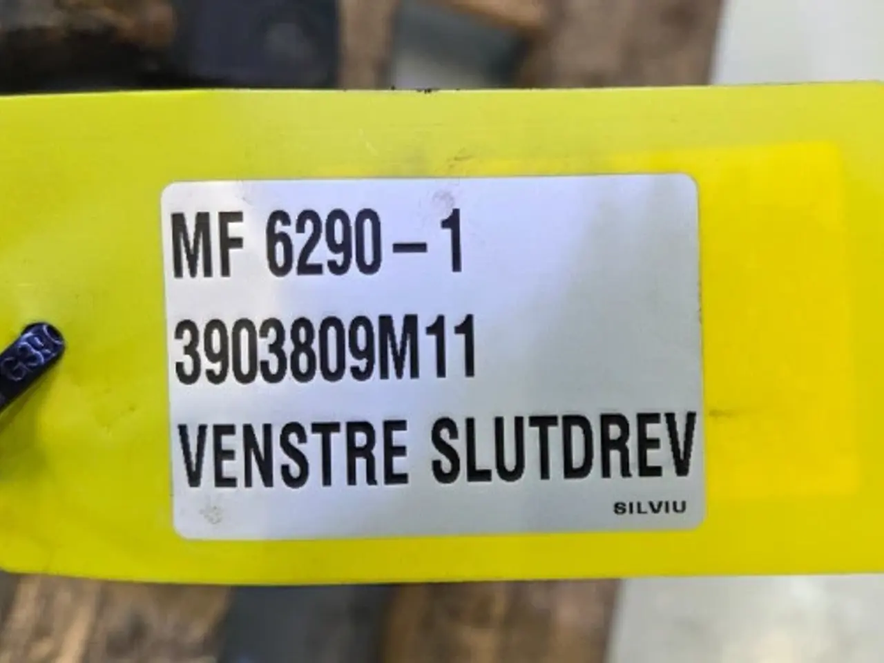 Billede 9 - Massey Ferguson 6290 Hjulnav L. 3903809M11
