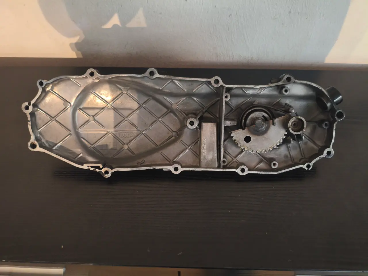 Billede 2 - Nyrenoveret PGO kickstarterskjold med pedal