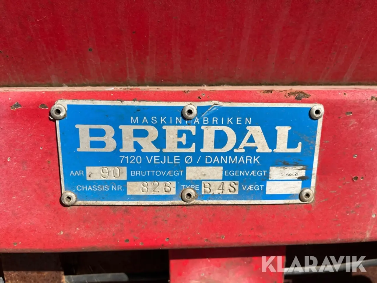 Billede 9 - Sandudlæggervogn Bredal B4S