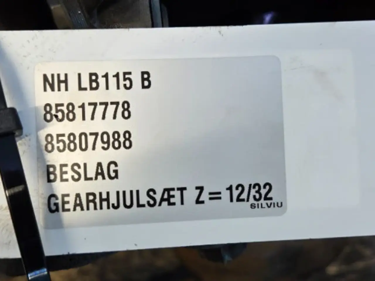 Billede 22 - New Holland LB115B Differential 85807988