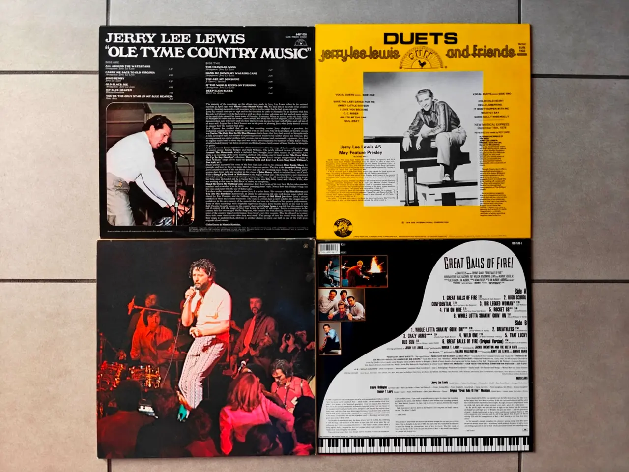 Billede 2 - LP, Jerry Lee Lewis x4