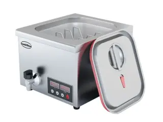 Sous-Vide Vandbad 2/3 GN (16L) med Aftapningshane