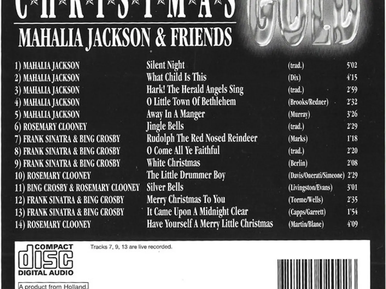 Billede 2 - Diverse kunstnere – Christmas Gold (Mahalia… – CD