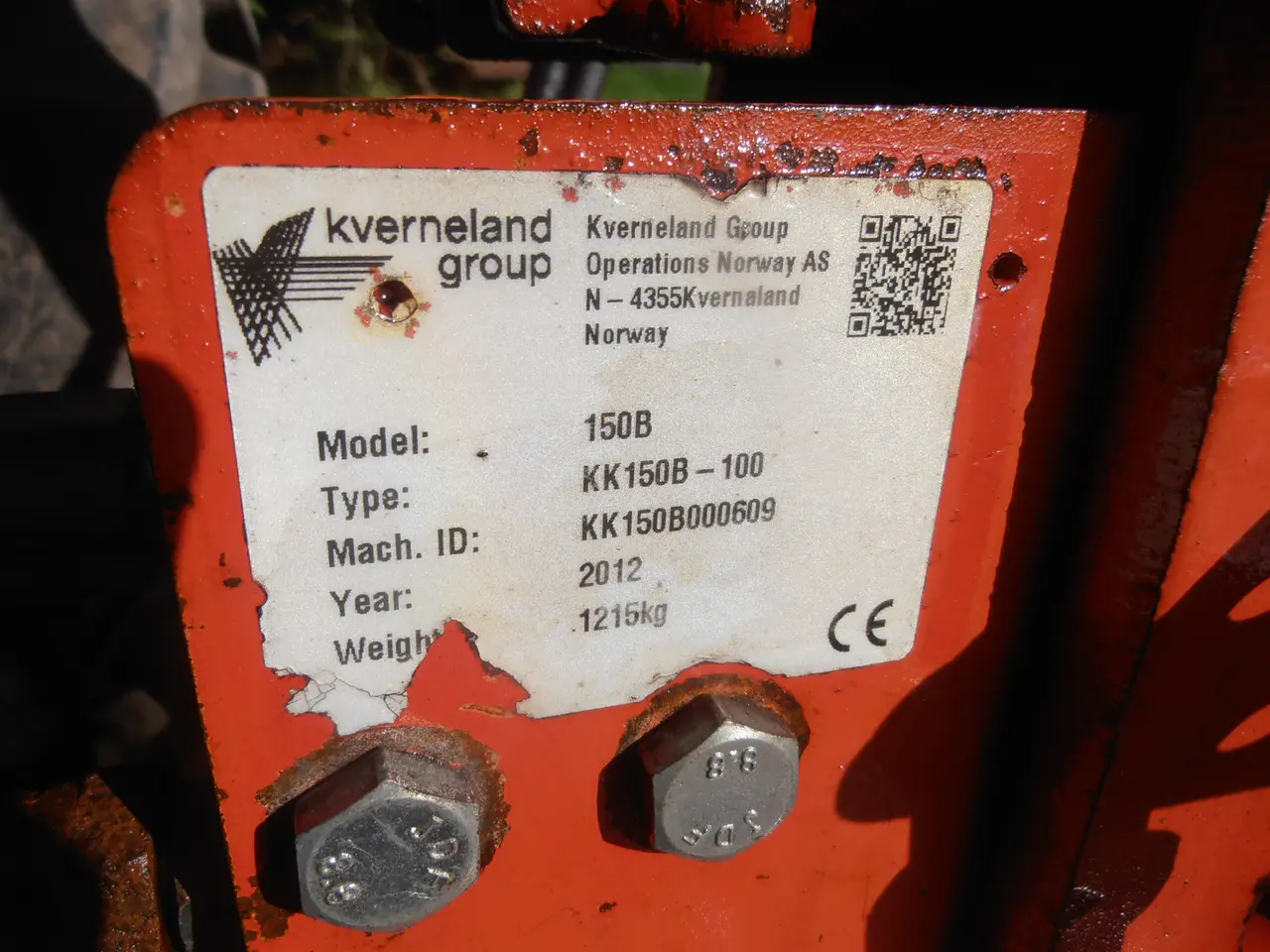 Billede 11 - Kverneland 150 B vendeplov .
