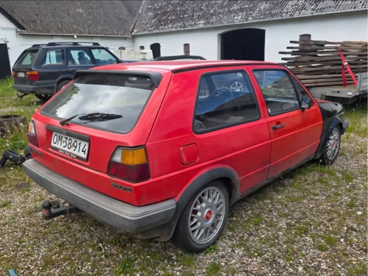 Billede 3 - VW Golf 2 med syn og plader