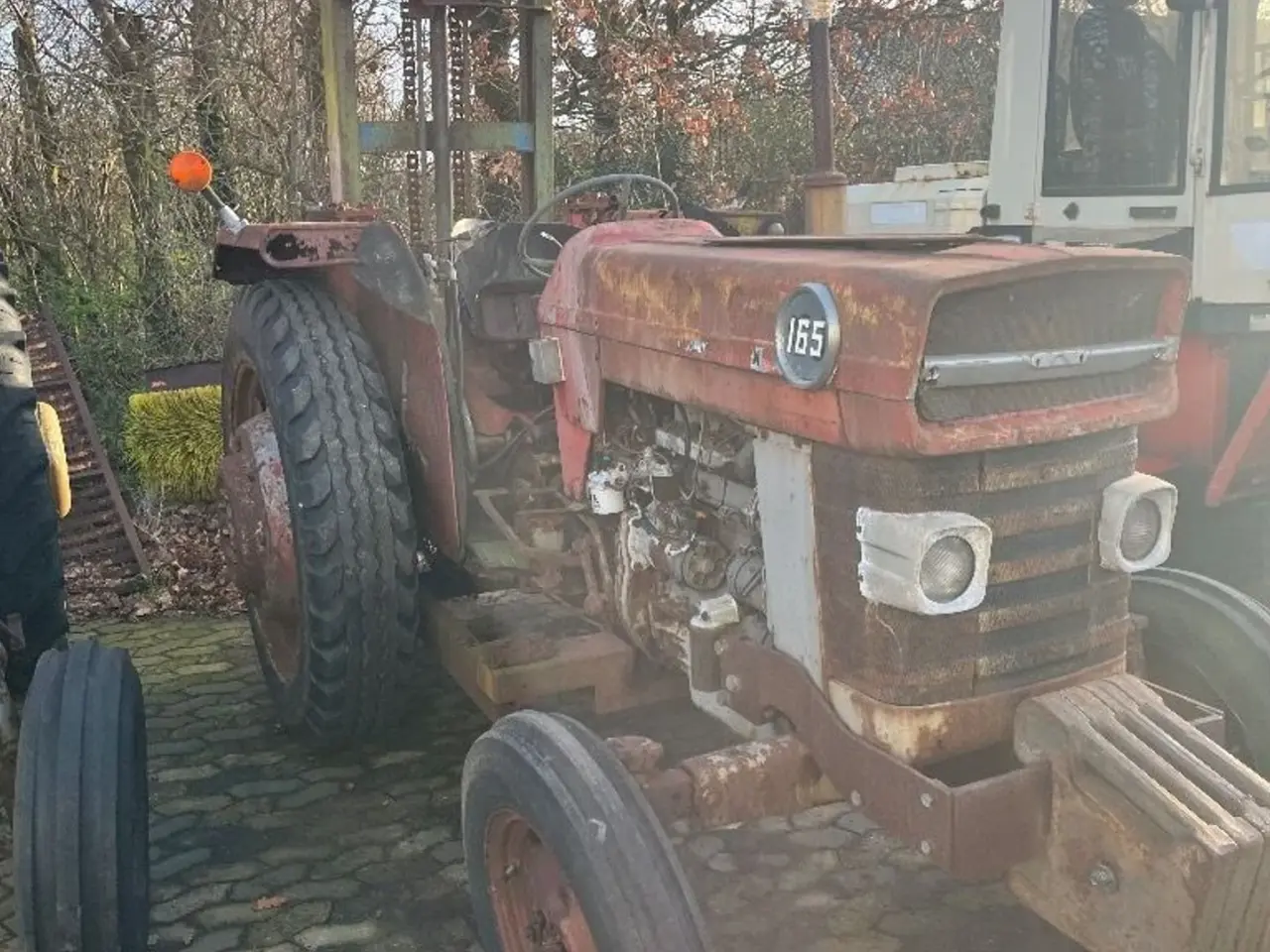 Billede 4 - Massey Ferguson 165 Opbygget med byggelift.