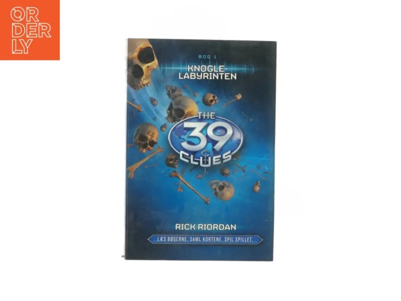 Billede 1 - The 39 clues - Knogle-labyrinten af Rick Riordan (bog)