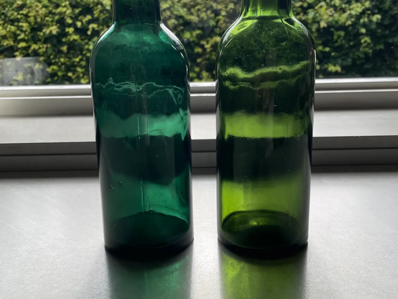 Billede 1 - Gl sirup flasker