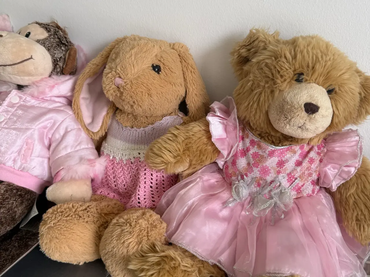 Billede 3 - 3 stk. Build a Bear bamser med udstyr