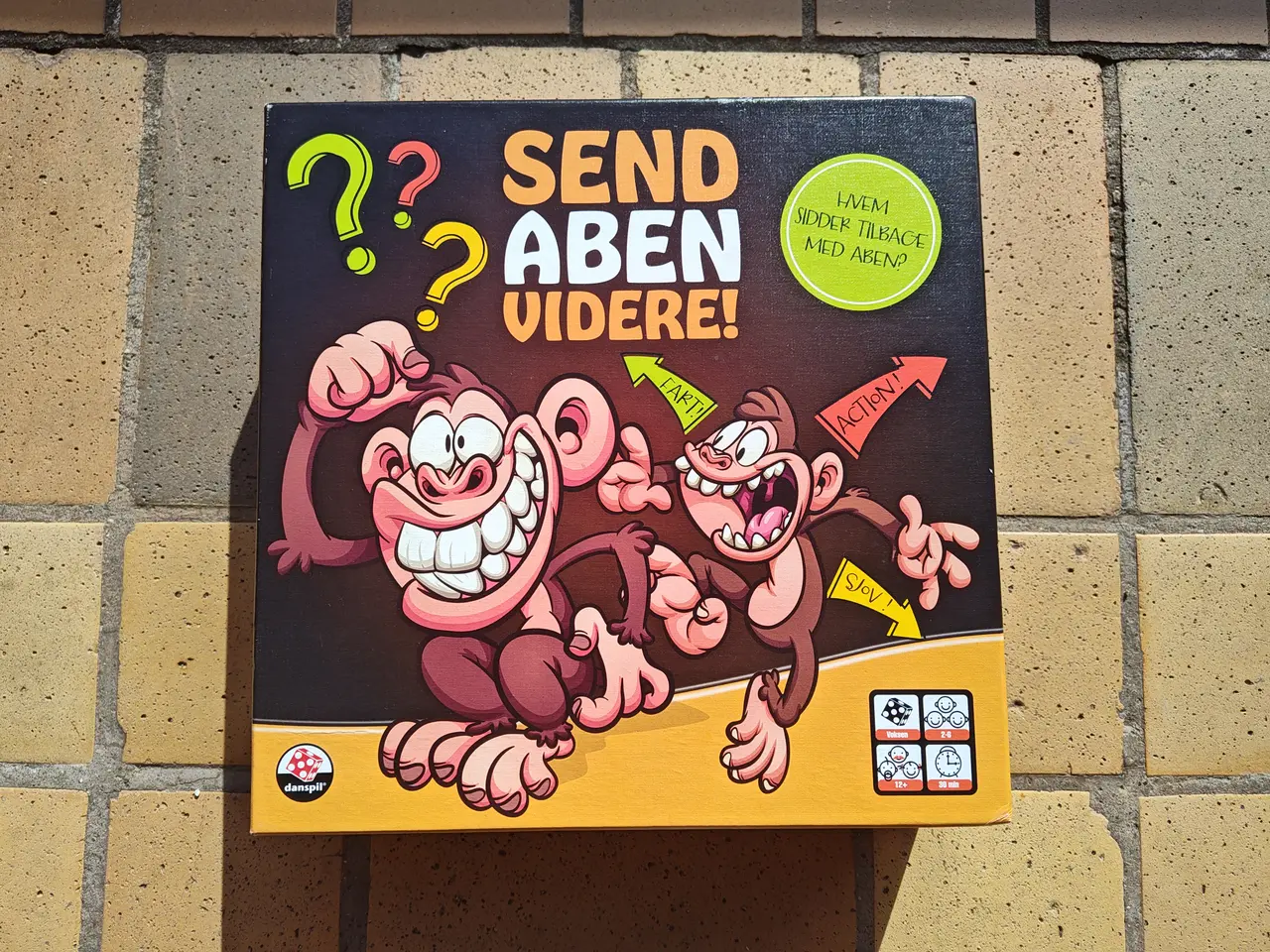 Billede 1 - Send aben videre Brætspil