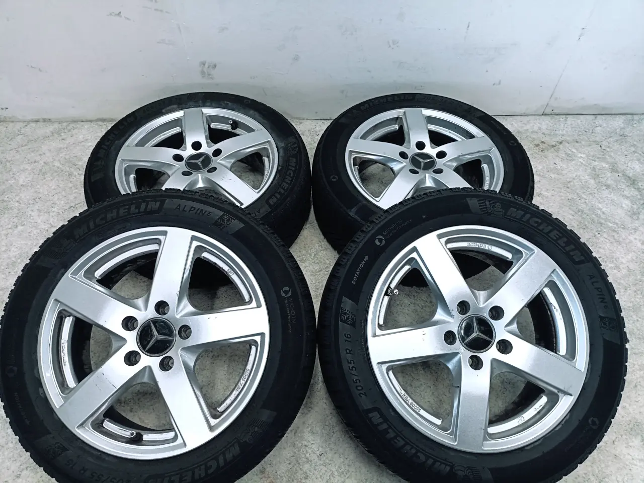 Billede 3 - 5x112 16" ET49 nav 66,6ø OZ vintersæt inkl.TPMS