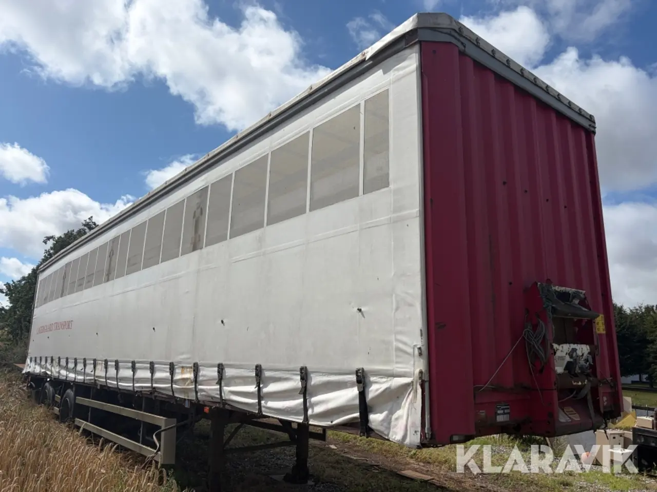 Billede 2 - Sættevogn Krone 35.000kg