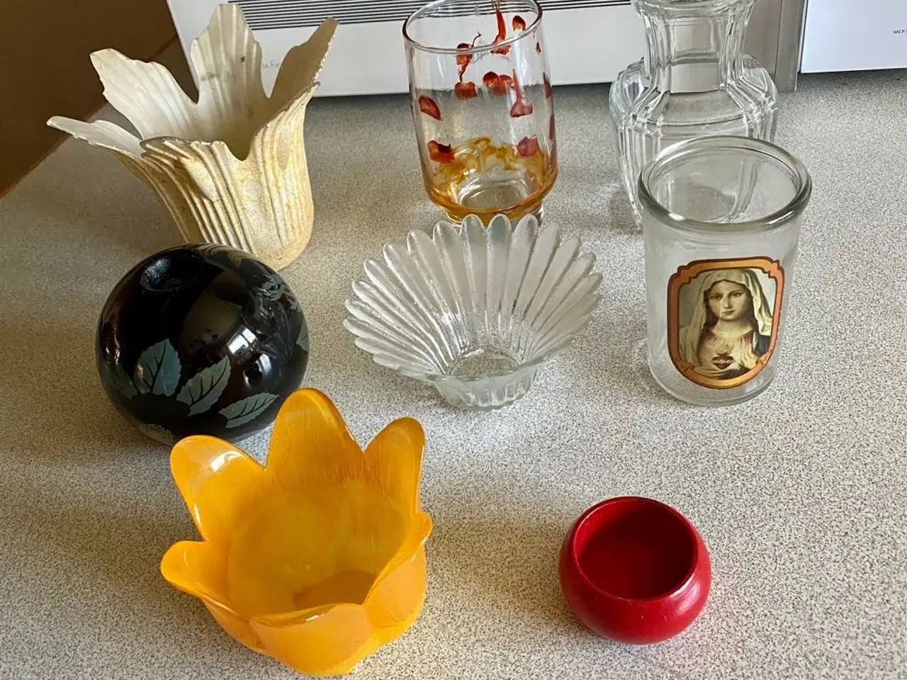 Billede 1 - Diverse lysestager og vase til salg