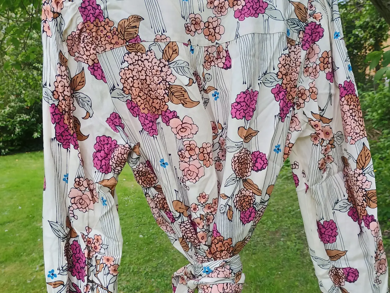 Billede 3 - Jackpot skjortebluse bindebånd, small