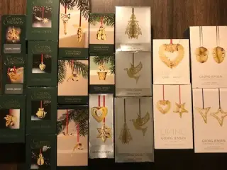 Georg Jensen årets julepynt forgyldt, pris fra