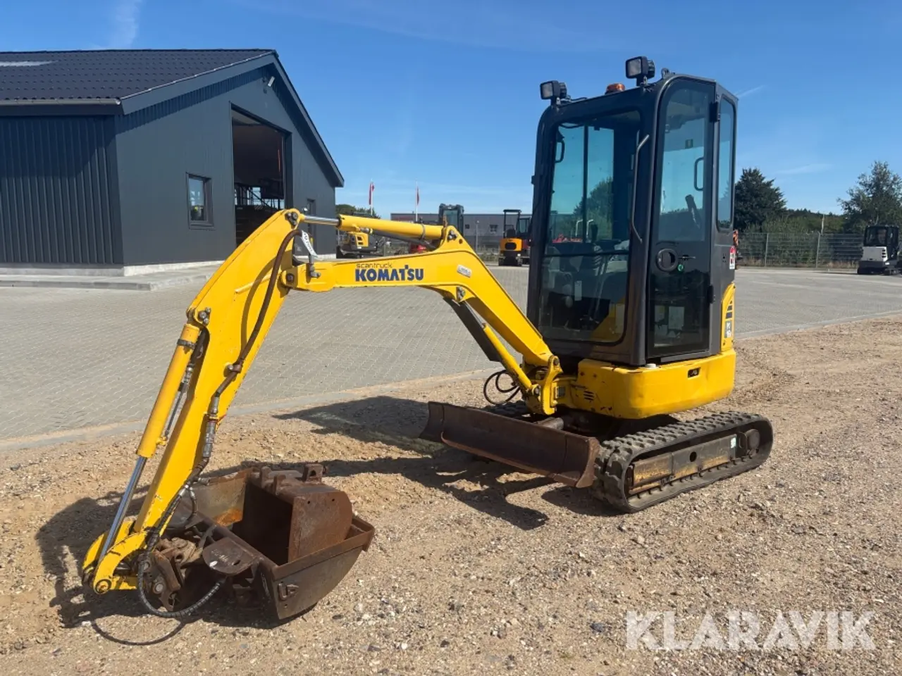 Billede 1 - Minigraver Komatsu PC16R-3HS