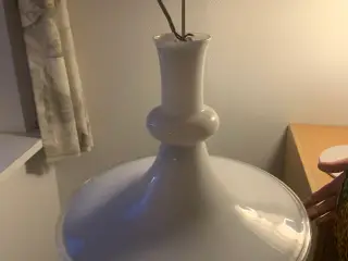 Pendel, Holmegaard Klassisk hvid glas ingen fejl