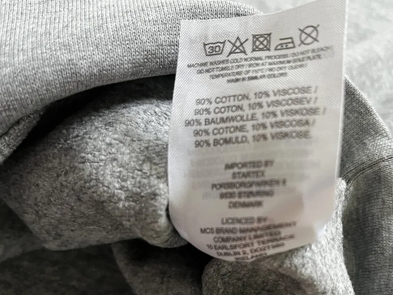 Billede 5 - Hættetrøje, Sweater, MCS (Marlboro Classic), Str S