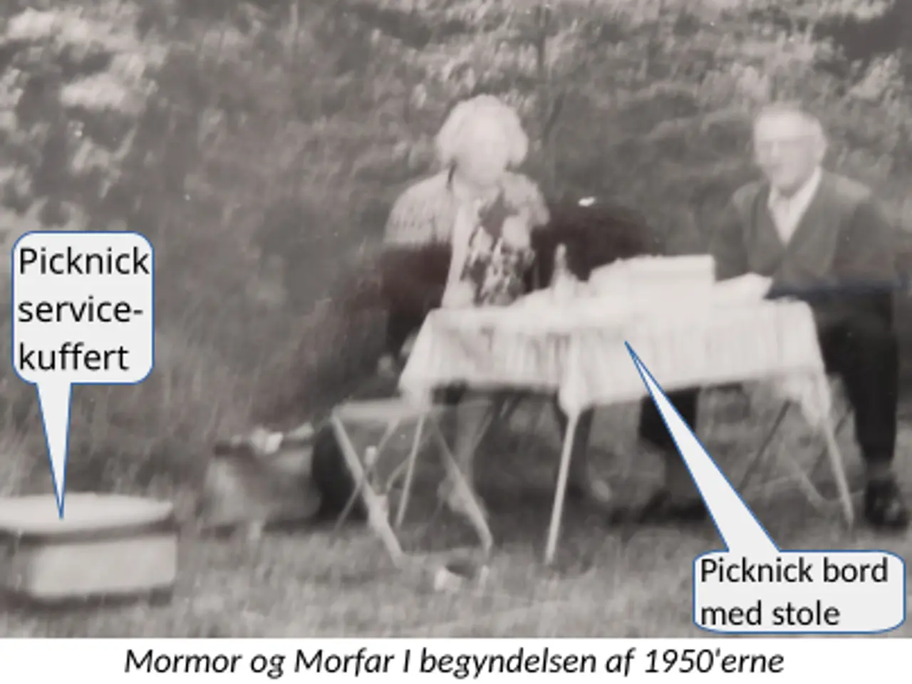 Billede 1 - Antikt picknik-udstyr fra 1950’erne
